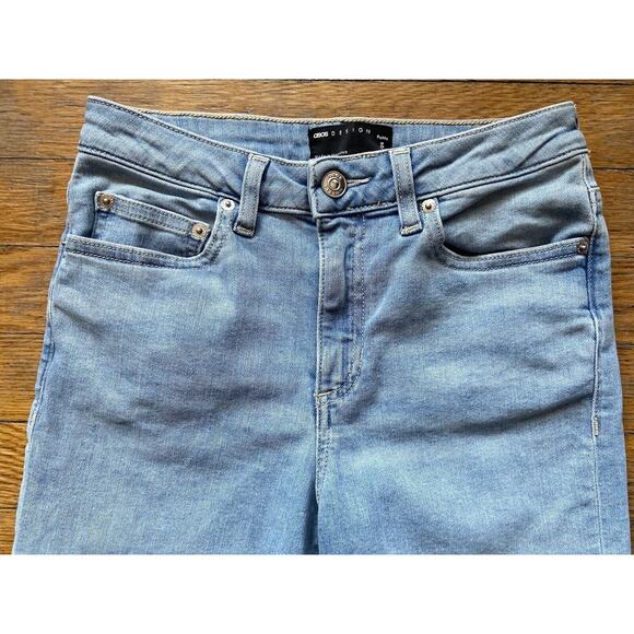 ASOS DESIGN Light Wash Skinny Jeans sz 26 Petite (Actual sz 25w) - Picture 5 of 15
